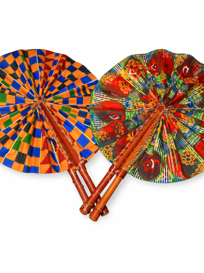 African Folding Hand Fans African Folding Hand Fans