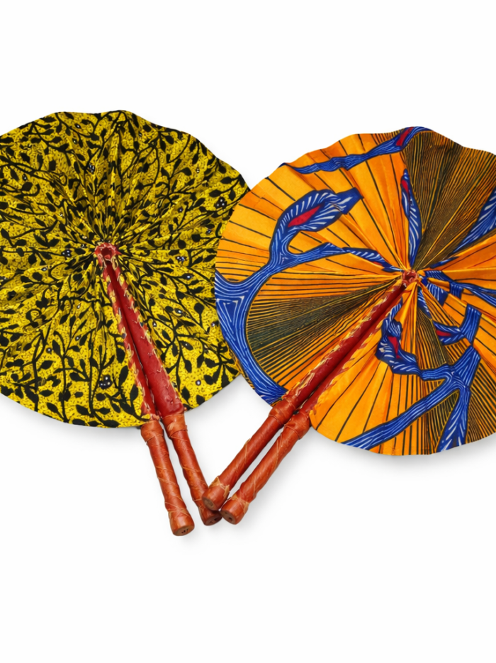 African Folding Hand Fans African Folding Hand Fans