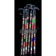 6 Beaded Walking Canes