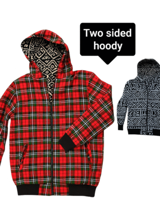 Two-Sided Maasai Hoody