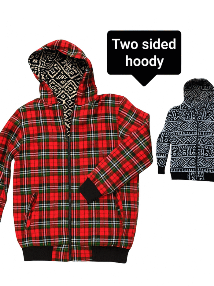 Two-Sided Maasai Hoody