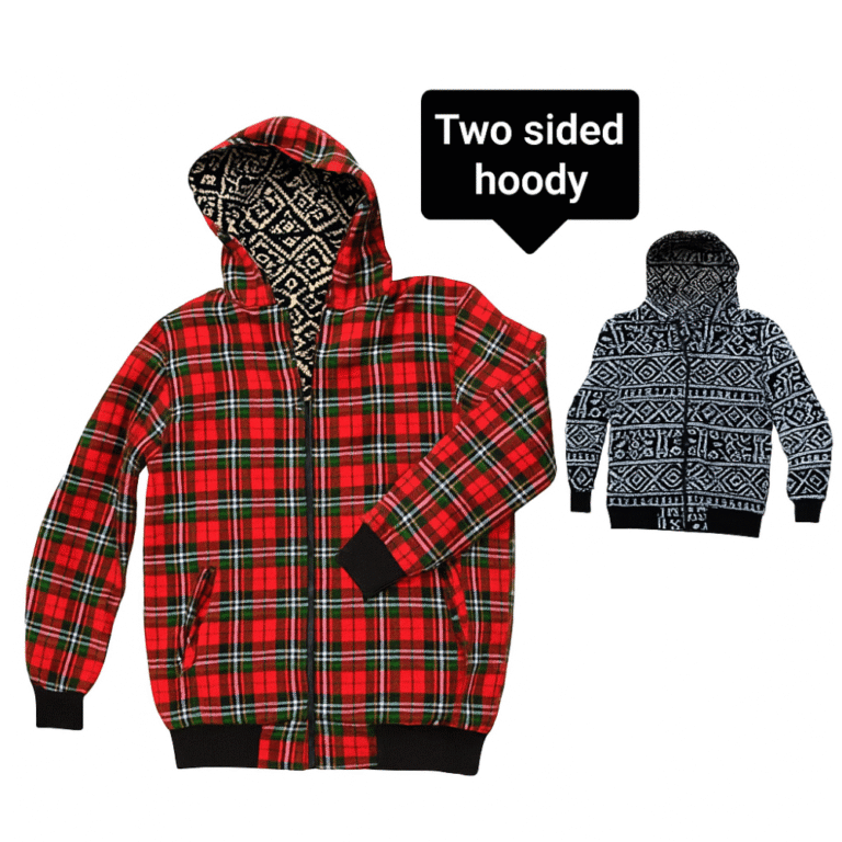 Two-Sided Maasai Hoody-10