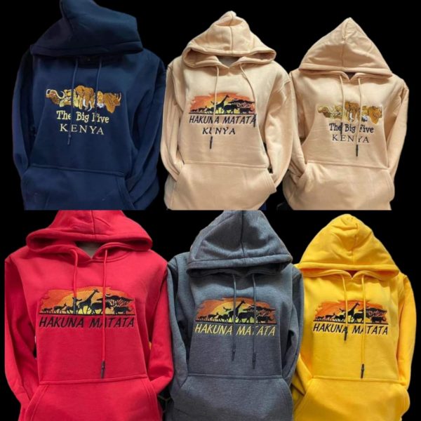 Hakuna Matata and The Big Five Kenya Hoodies