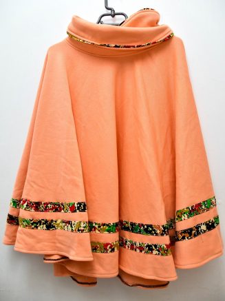 African Print Snood Poncho