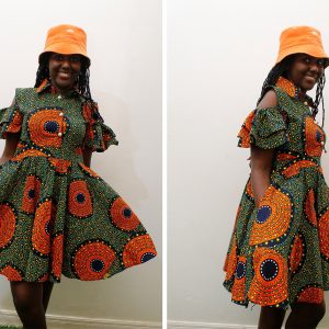 Short Kitenge Dress