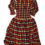 Knee-Length African Dress