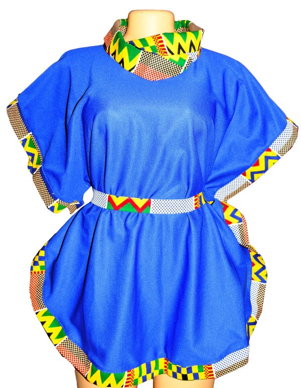 Blue Stylish African Top