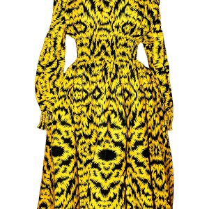 Wholesale Long-Sleeves African Dress