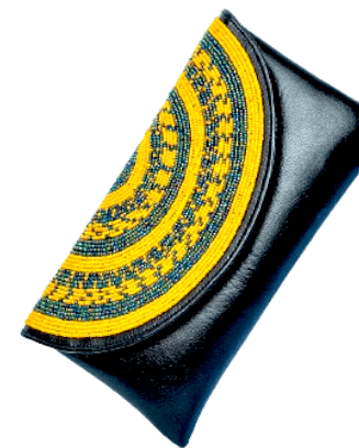 Beaded Clutch Bag