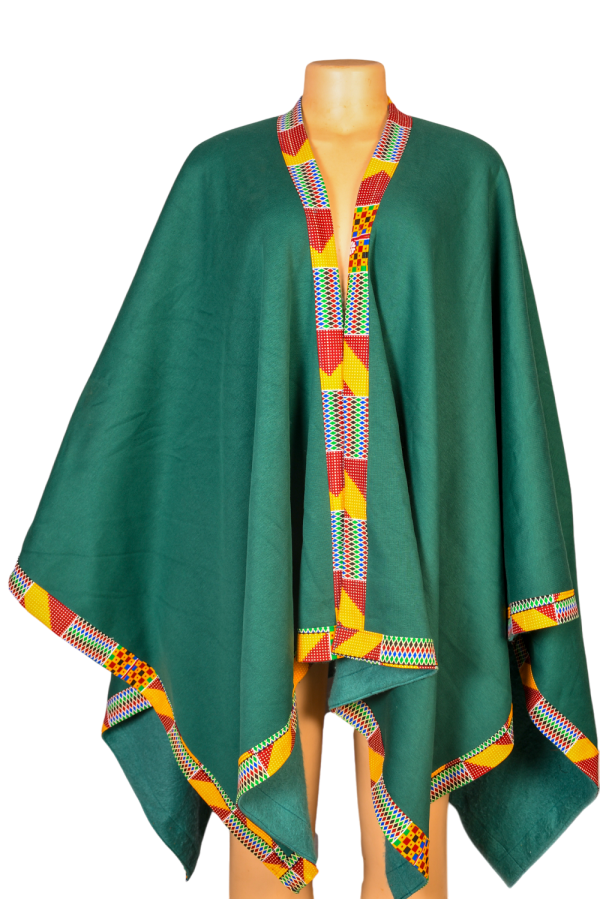 African Waterfall Poncho