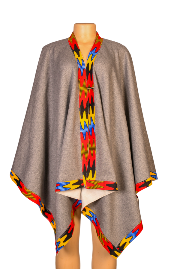 African Waterfall Poncho