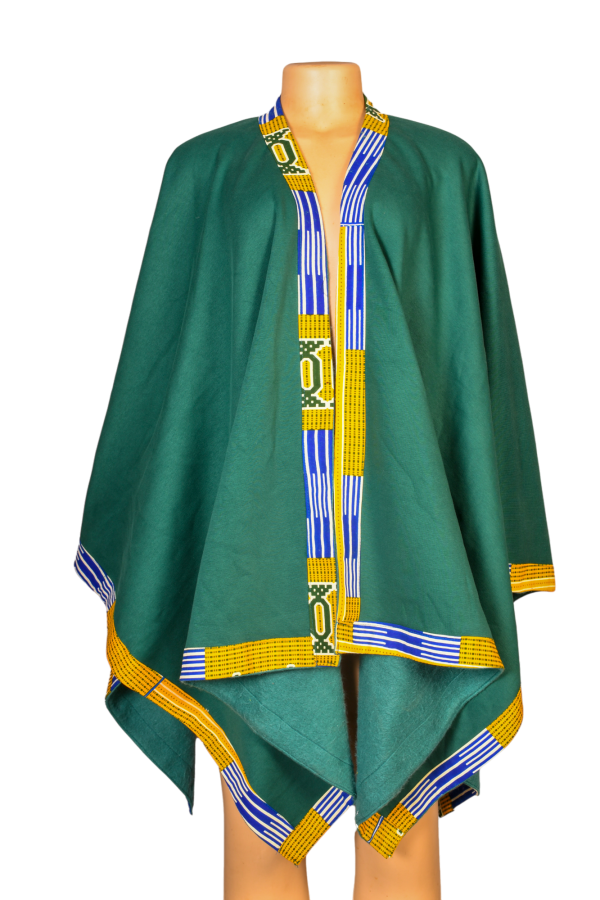 African Waterfall Poncho