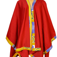 African Waterfall Poncho9