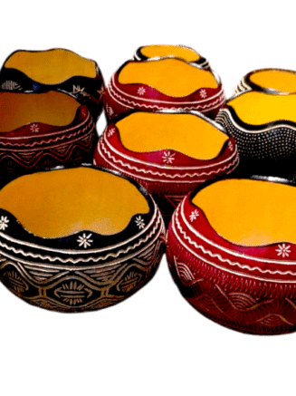 African calabash bowls