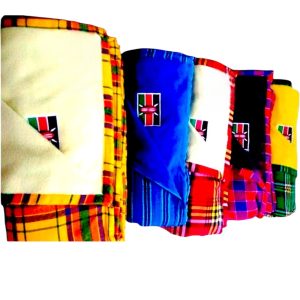 Maasai Fleece Blanket