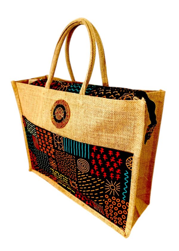 African Market Jute Bags