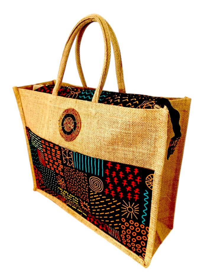 African Market Jute Bags