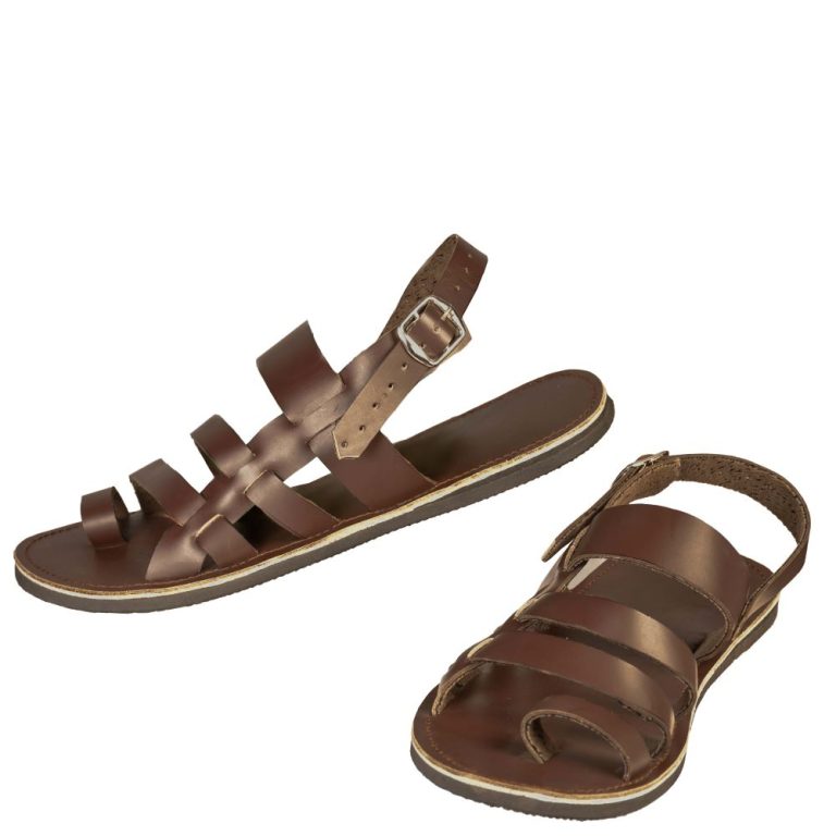 Leather Gladiator Sandals – 10pcs
