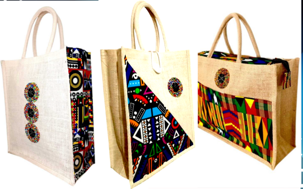 Wholesale African Jute Bags-12pcs