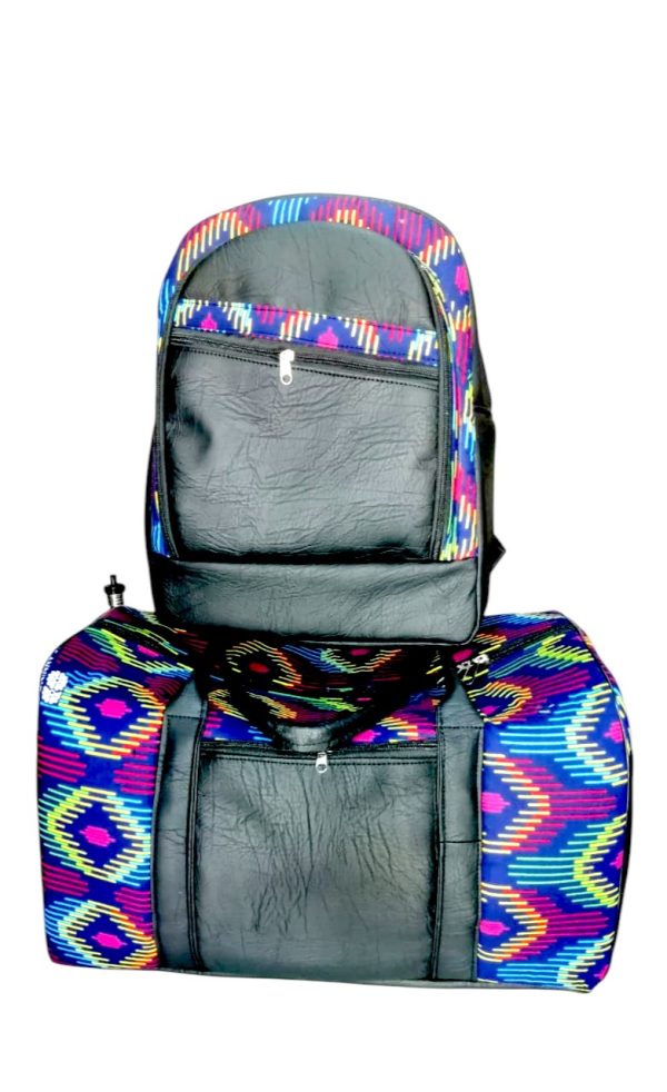 Stylish African Print Travel Bags – 5-Wholesale Sets - Image 3