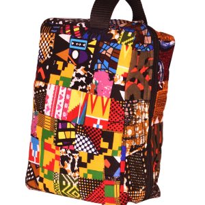 African Print Picnic Handbag