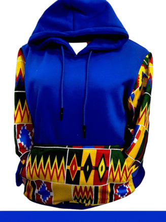 African Print Hoodie