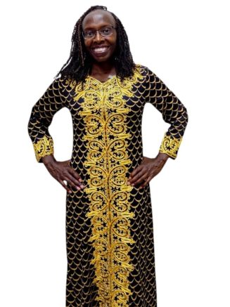 African Embroidered Kaftan
