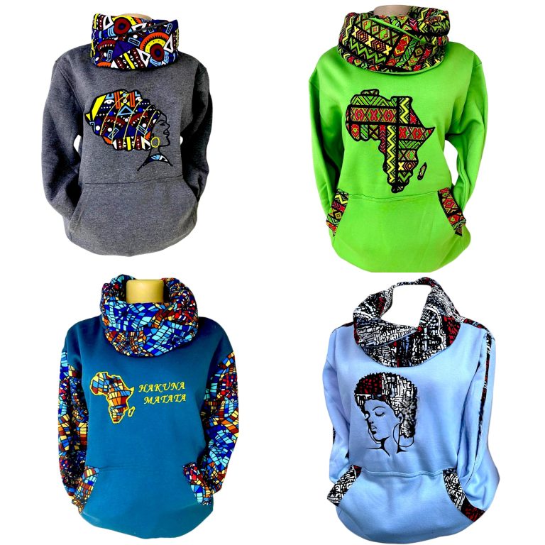 African Print Snoodie – 10pcs