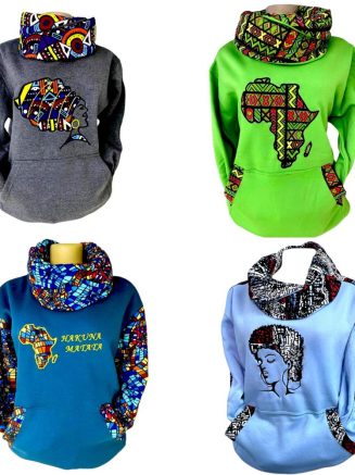 African Print Snoodie