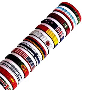 Wholesale Beaded Flag Bracelets