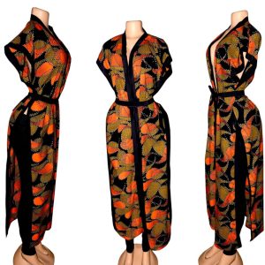 wholesale African print kimono