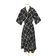 African Print Wrap Dress