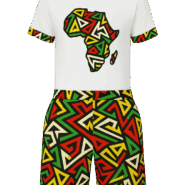 Wholesale African Boys Two-Piece Set
