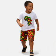 African Kids T-Shirt & Short (2)