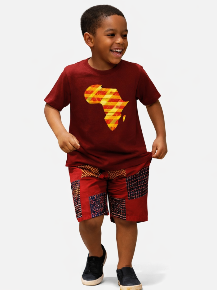 African Kids T-Shirt & Short