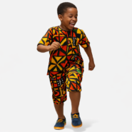 African Kids Wear Quater Kitenge