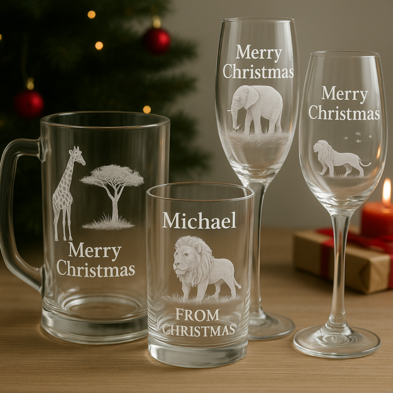Make Christmas Special with Custom Engraved Glasses