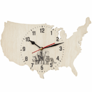 Custom Map Clock