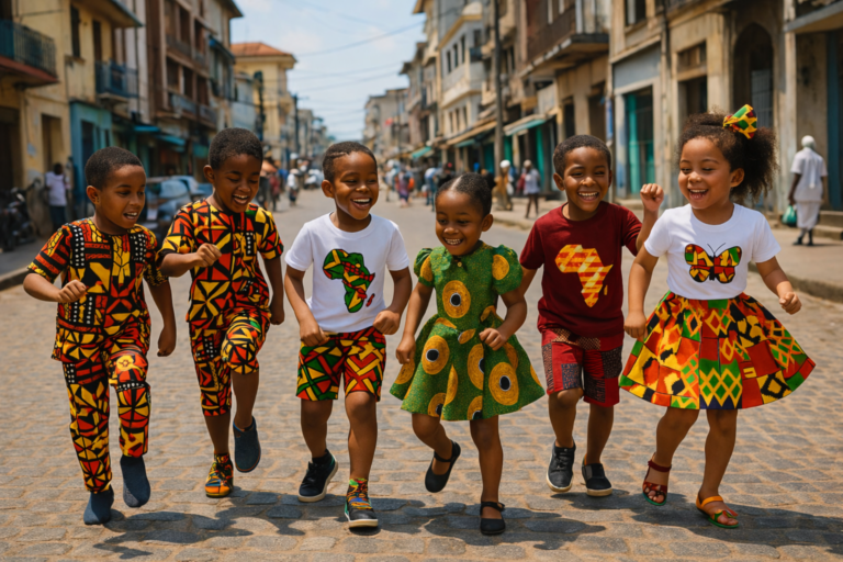 Wholesale African Kids Wear Collection – MOQ 10pieces per Design