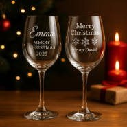 Personalized Engraved Glasses