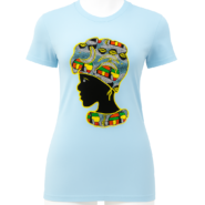 Wholesale African Woman Silhouette T-Shirts