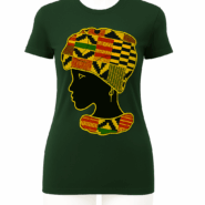 African Woman Silhouette T-Shirts2
