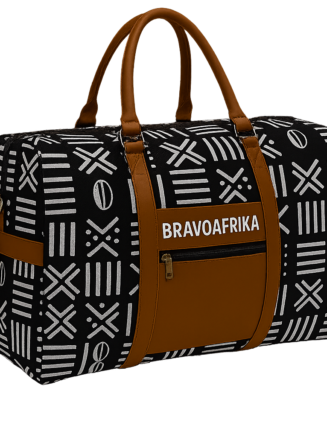 Branded Kitenge Duffle Bags