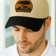 Maasai Mara Embroidered Caps