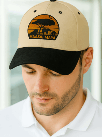 Wholesale Maasai Mara Embroidered Caps1 Maasai Mara Embroidered Caps