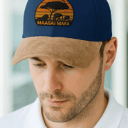 Maasai Mara Embroidered Caps