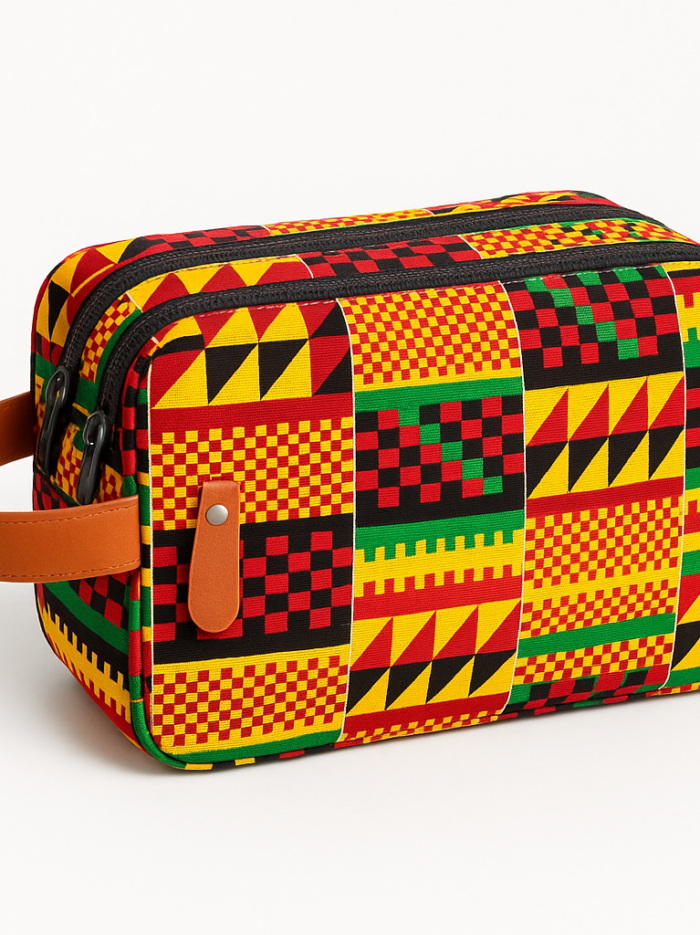 Kente Toiletry Bag