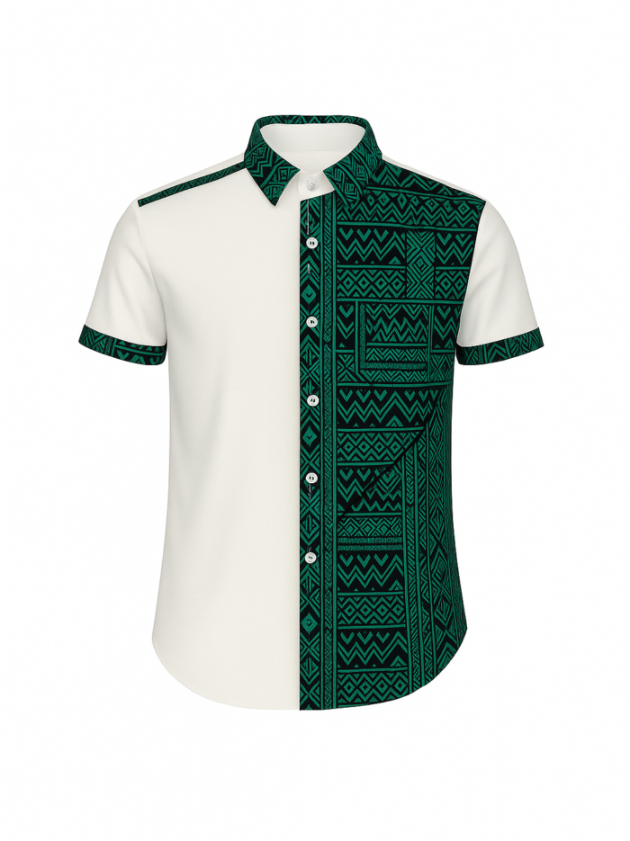 Men shirt 2 African Print shirt