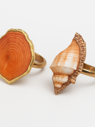 Shell Statement Ring