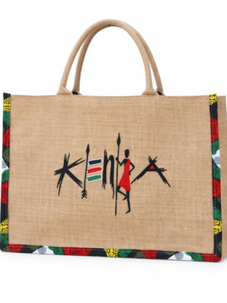Kenya Jute Tote Bag